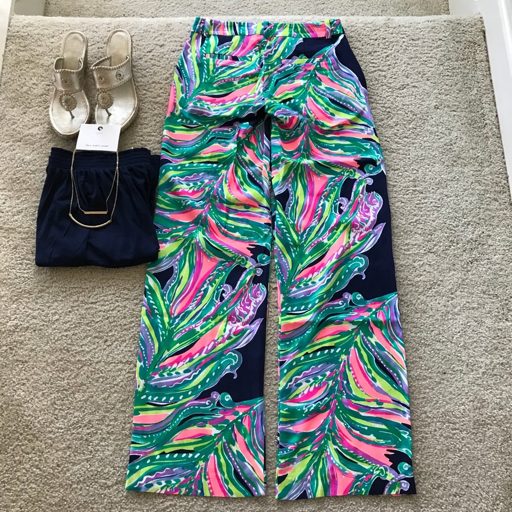 Lilly Pulitzer Braylen Palazzo Pant - Picture 5 of 7